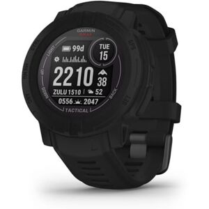 Garmin Instinct 2 Solar Tactical Edition Sportuhr schwarz