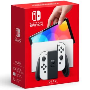 Nintendo Switch Konsole OLED weiß + Ring Fit Adventure inkl. Ring-Con & Beingurt