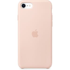 Apple Original iPhone SE (2.Generation) Silikon Case Sandrosa