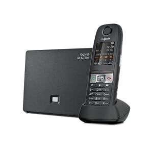 Gigaset E630A GO Festnetz + Internet-Telefon mit Anrufbeantworter schwarz