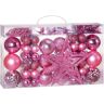 Deuba® Christbaumschmuck Rosa 66-tlg.