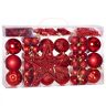 Deuba® Christbaumschmuck Rot 66-tlg.