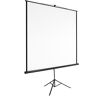 tectake Beamer Leinwand Stativ - 152 x 152 cm