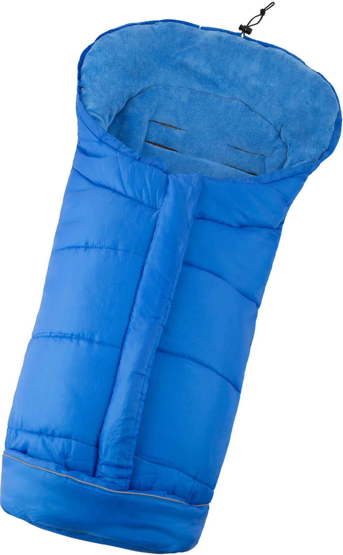 tectake Fußsack mit Thermofüllung - blau