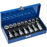 tectake 1/2 Zoll Torxset 17-tlg. - blau