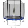 tectake Trampolin Garfunky mit Sicherheitsnetz - 244 cm