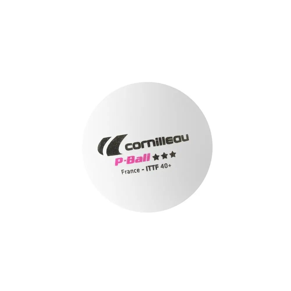 Cornilleau Tischtennisbälle ITTF weiß 3 Stück
