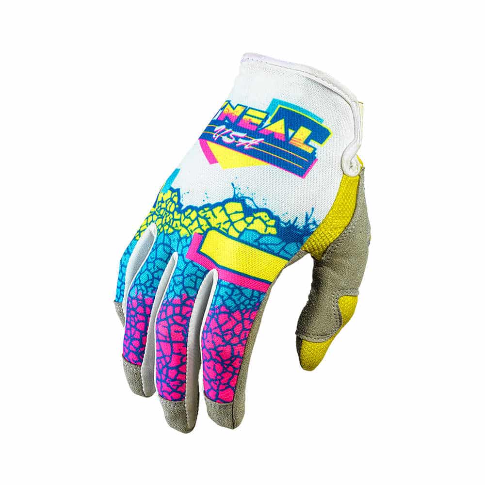 O'neal O`Neal MAYHEM Glove CRACKLE 91 yellow/white/blue S
