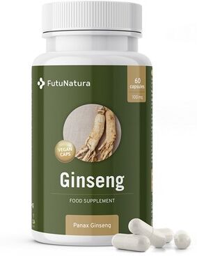 FutuNatura Ginseng - Energie und Immunität, 60 Kapseln