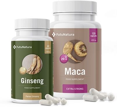 FutuNatura EXTRA STRONG Maca + Ginseng, Set