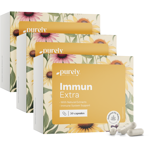 Purely Nutrition 3x Immun Extra - Unterstützung für das Immunsystem Purely Nutrition 3x Immun Extra - Unterstützung für das Immunsystem
