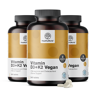 HealthyWorld® 3x Vegane Vitamine D3+K2, zusammen 720 Tabletten