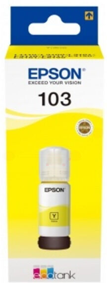 Epson Original Epson EcoTank L 5190 Tintenpatrone (103 / C 13 T 00S44A) gelb, 4.500 Seiten, 0,18 Cent pro Seite, Inhalt: 70 ml