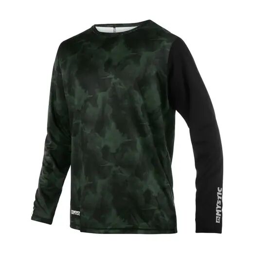 Mystic Majestic Quickdry Longsleeve T-Shirt (Dark Olive)