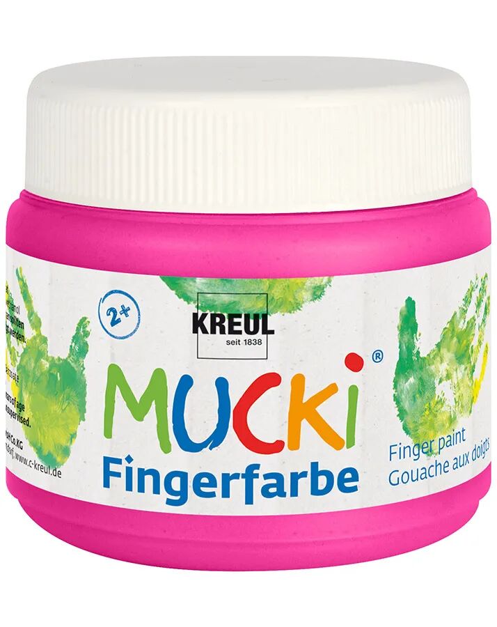KREUL Fingerfarbe MUCKI® in pink 150 ml