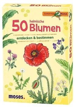 moses. Verlag 50 heimische Blumen entdecken & bestimmen
