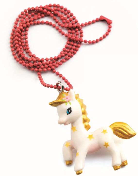 Djeco Halskette LOVELY CHARMS – PONEY in bunt