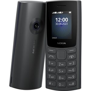 Nokia Handy »110 2G (2023)«, Charcoal, 4,5 cm/1,77 Zoll, 0,02 GB Speicherplatz schwarz  unisex