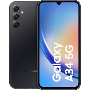 Samsung Smartphone »Galaxy A34 5G 128GB«, schwarz, 16,65 cm/6,6 Zoll, 128 GB Speicherplatz, 48 MP Kamera schwarz  unisex