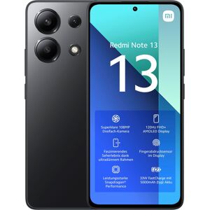 Xiaomi Smartphone »Redmi Note 13 8128 GB«, Midnight Black, 16,94 cm/6,67 Zoll, 128 GB Speicherplatz, 108 MP Kamera schwarz  unisex