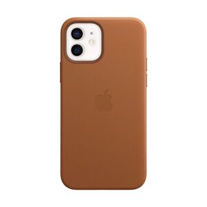 Apple Smartphone-Hülle »Apple iPhone 12 Mini Leder Case Mag Brown«, iPhone 12 Mini, 13,7 cm (5,4 Zoll), MHK93ZM/A braun  unisex