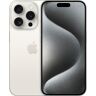 Apple Smartphone »iPhone 15 Pro 256GB«, white titanium, 15,5 cm/6,1 Zoll, 256 GB Speicherplatz, 48 MP Kamera weiß  unisex