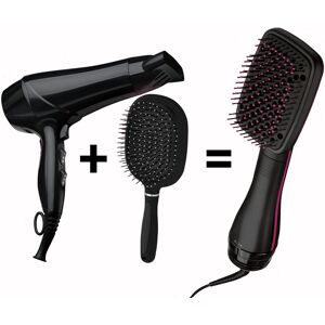 Revlon Haarglättbürste »RVDR5212UK2«, Ionen-Technologie, Salon One-Step Hair Dryer & Styler schwarz  weiblich