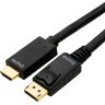 CSL Audio- & Video-Kabel »DisplayPort, HDMI Kabel, mehrfach geschirmt, verschiedene Längen«, HDMI-DisplayPort, HDMI-DisplayPort, 500 cm schwarz Länge: 500 cm  unisex