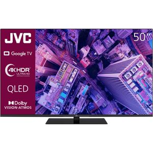 JVC QLED-Fernseher »LT-50VGQ8255«, 126 cm/50 Zoll, 4K Ultra HD, Smart-TV-Google TV schwarz  unisex