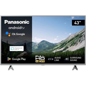 Panasonic LED-Fernseher »TX-43MSW504S«, 108 cm/43 Zoll, Full HD, Android TV-Smart-TV silberfarben  unisex