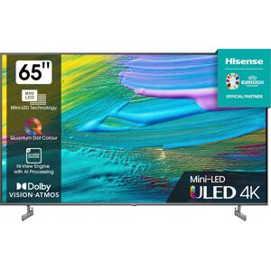 Hisense Mini-LED-Fernseher »65U6KQ«, 164 cm/65 Zoll, 4K Ultra HD, Smart-TV grau  unisex