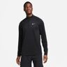 Nike Trainingsshirt »DRI-FIT READY MEN'S 1/-ZIP FITNESS TOP« schwarz-weiß XXL männlich
