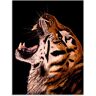 Artland Glasbild »Tiger«, Wildtiere, (1 St.) braun B/H: 60 cm x 80 cm B/H: 60 cm x 80 cm unisex