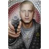 Wall-Art Glasbild »Kunstdruck Rapper Eminem«, Person bunt B/H: 70 cm x 100 cm B/H: 70 cm x 100 cm unisex