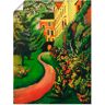 Artland Wandbild »Unser Garten mit blühenden Rabatten«, Garten, (1 St.) bunt B/H: 30 cm x 40 cm B/H: 30 cm x 40 cm unisex