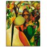 Artland Leinwandbild »August Macke«, Mann, (1 St.) bunt B/H: 45 cm x 60 cm B/H: 45 cm x 60 cm unisex