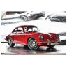 Artland Wandbild »Klassiker - Der Porsche 356«, Auto, (1 St.) rot B/H: 90 cm x 60 cm B/H: 90 cm x 60 cm unisex