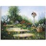 Artland Leinwandbild »Lieder der Vögel«, Garten, (1 St.) grün B/H: 80 cm x 60 cm B/H: 80 cm x 60 cm unisex