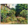 Artland Leinwandbild »Das Haus des Künstlers in Giverny. 1913«, Garten, (1 St.) grün B/H: 80 cm x 60 cm B/H: 80 cm x 60 cm unisex