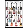 Reinders! Poster »Gitarren Sammlung«, (1 St.) bunt B/H: 61 cm x 91,5 cm B/H: 61 cm x 91,5 cm unisex