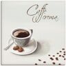 Artland Wandbild »Kaffee crema«, Getränke, (1 St.) weiß B/H: 30 cm x 30 cm B/H: 30 cm x 30 cm unisex