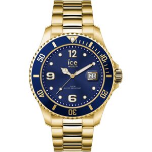 ice-watch Quarzuhr »ICE steel - Gold blue - Large - 3H, 16762« goldfarben  männlich