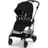 Cybex Kinder-Buggy »Melio, moon black«, 15 kg schwarz  unisex