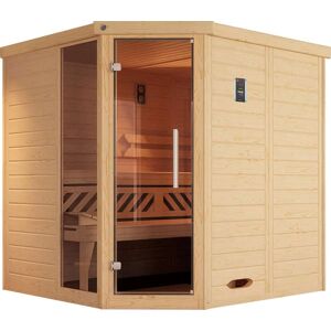 weka Sauna »Kemi«, (Set) beige  unisex