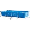 Intex Framepool »Rectangular Frame Pool«, (Set) blau B/H/L: Breite 220 cm x Höhe 84 cm x Länge 450 cm B/H/L: Breite 220 cm x Höhe 84 cm x Länge 450 cm unisex