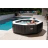 Intex Whirlpool »PureSPA "Jet  Bubble Deluxe" octagon, onyx black«, (Set), 6-tlg., ØxH: 201x71cm, mit Salzwassersystem bunt H: 71 cm H: 71 cm unisex