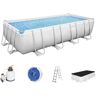 Bestway Framepool »PSteelPool 549x274x122«, (5 tlg.) grau B/H/L: Breite 274 cm x Höhe 122 cm x Länge 549 cm B/H/L: Breite 274 cm x Höhe 122 cm x Länge 549 cm unisex