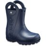 Crocs Gummistiefel »Handle It Rain Boot Kids«, Regenstiefel, Matsch-Schuh, Regenschuh zum Schlupfen, mit Anziehlasche blau 34 weiblich