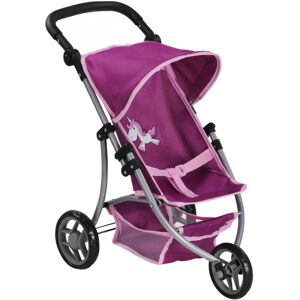 Knorrtoys® Puppenbuggy »Lio - UMA. Das Einhorn, lila« lila  unisex