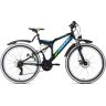 KS Cycling Mountainbike »Zodiac«, 21 Gang, Shimano, Tourney Schaltwerk, Kettenschaltung schwarz 26 Zoll (66,04 cm) unisex
